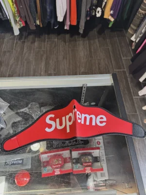 Supreme Logo Facemask Red • Brand New [2313]
