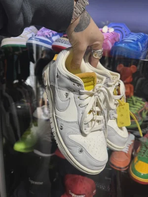 Nike Dunk Low Off-White Lot 41 No Box • Pre-Owned [5334]