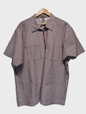 Ben Davis Pin Stripe Tee Shirt 2XL • Pre-Owned [8212]