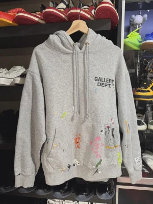 Gallery Dept. Hoodie Ash Heather S • Pre-Owned [3597]