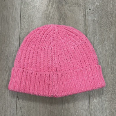 Bottega Veneta Pink Chenille beanie • Brand New [2454]