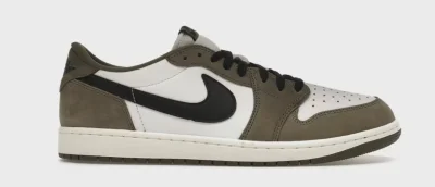 Air Jordan 1 Retro Low Original Medium Olive • Brand New [0953]