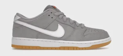 Nike SB Dunk Low Pro ISO Orange Label Wolf Grey Gum • Brand New [3217]