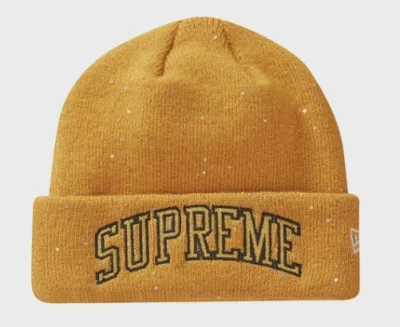 Supreme Gold Beanie • Brand New [4385]