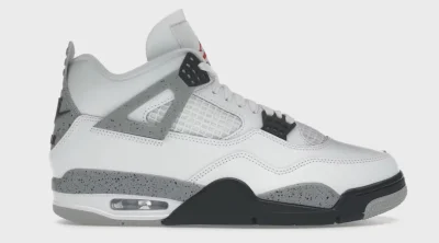 Jordan 4 Retro White Cement (2025) • Brand New [2802]