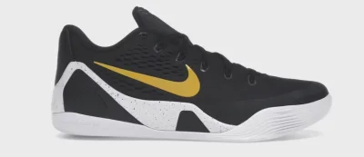 Nike Kobe 9 EM Low Protro TB Black University Gold • Brand New [9247]