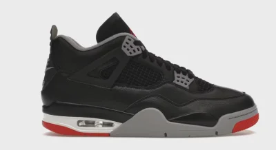 Air Jordan 4 Retro Black Red Reimagined • Brand New [2989]