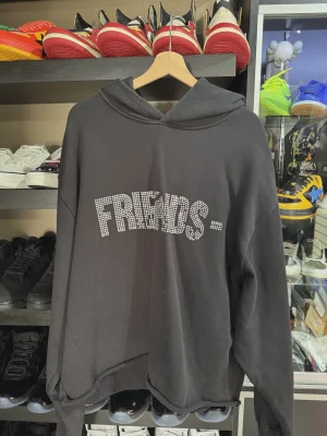 Vlone x Swarovski Friends Black Hoodie • Pre-Owned [4317]
